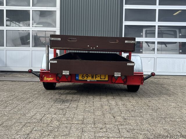 Remorcă RB Ziegler Remorcă platformă Benă deschisă Dublu fund RB Trailer Ziegler Aanhanger Aanhangwagen plateauwagen Ope...