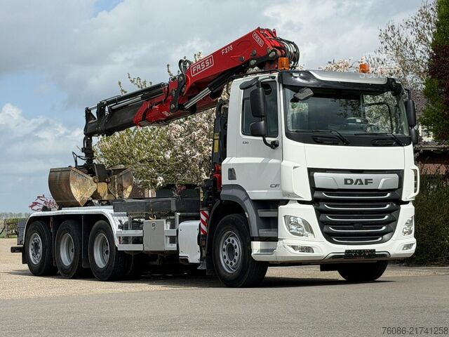 نظام ذراع الخطاف DAF XF 530 8x4!! TRIPLE!!2023!! KRAAN/HAAK!!EURO6!!...