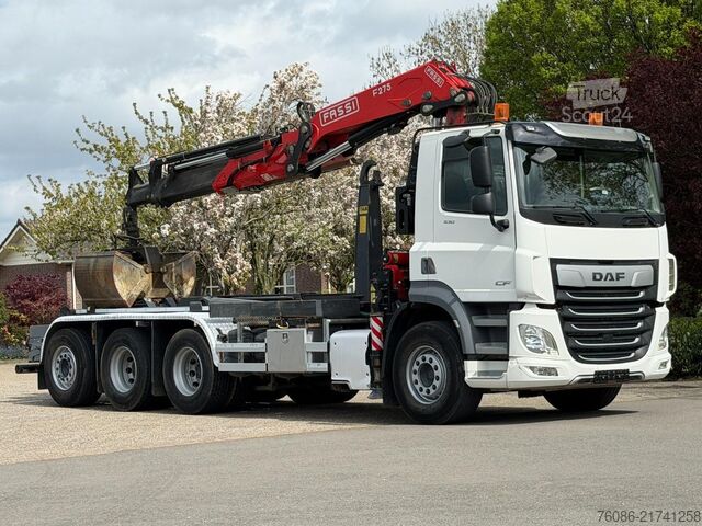 نظام ذراع الخطاف DAF XF 530 8x4!! TRIPLE!!2023!! KRAAN/HAAK!!EURO6!!...