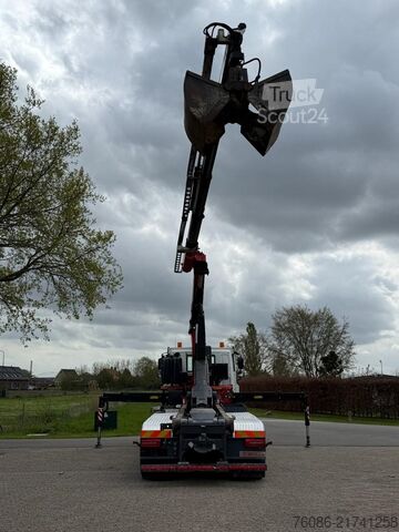 نظام ذراع الخطاف DAF XF 530 8x4!! TRIPLE!!2023!! KRAAN/HAAK!!EURO6!!...