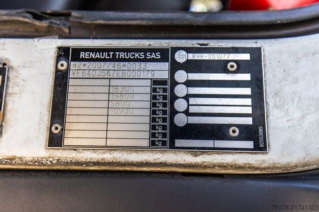 Branda RENAULT D16 240 DXI