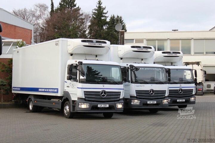 Refrigerated truck Mercedes-Benz Atego 1221 E6 TK T-800 R Strom Türen+LBW