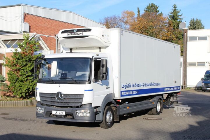 Refrigerated truck Mercedes-Benz Atego 1221 E6 TK T-800 R Strom Türen+LBW