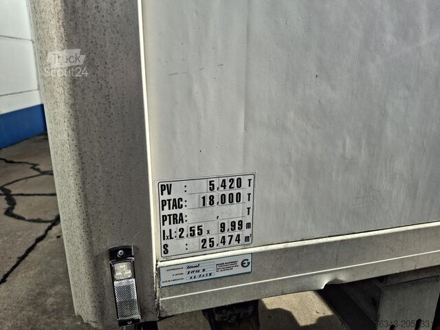 Kofferanhänger GROSSE EQUIPEMENT REMORQUE FOURGON 2 ESSIEUX