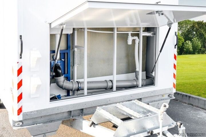 Släpvagn BLYSS Bauwagen/Mannschaftswagen Sozialraum Dusche  WC