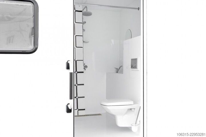Släpvagn BLYSS Bauwagen/Mannschaftswagen Sozialraum Dusche  WC