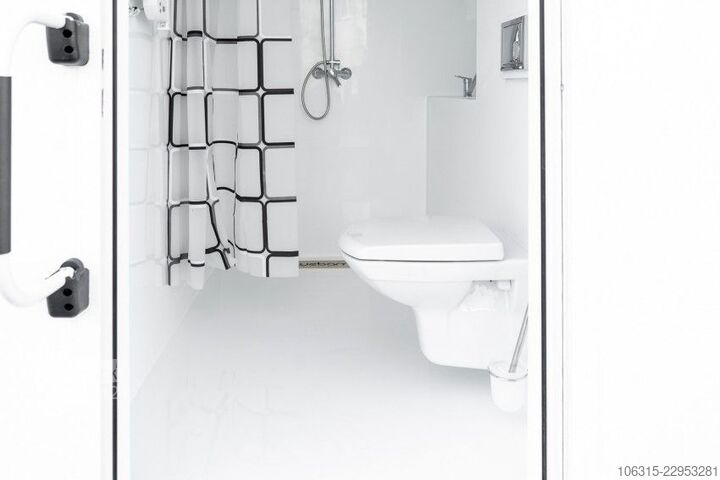 Släpvagn BLYSS Bauwagen/Mannschaftswagen Sozialraum Dusche  WC