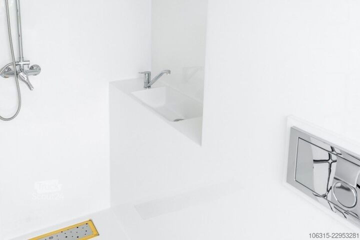 Släpvagn BLYSS Bauwagen/Mannschaftswagen Sozialraum Dusche  WC
