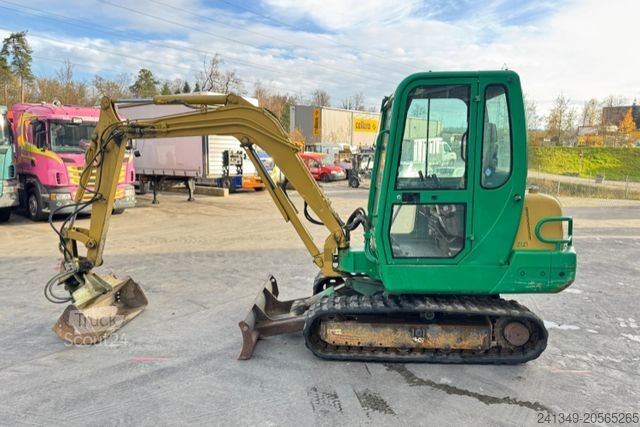 Lánctalpas kotrógép YANMAR B37-2A 3x Schaufeln