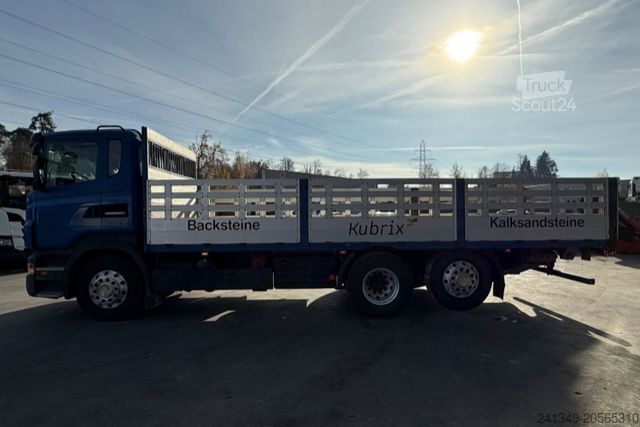 Camión de plataforma SCANIA R480 6x2 Alu