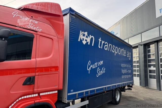 Tentinė platforma sunkvežimis SCANIA G400 4x2 Mega 3 M Innenhöhe