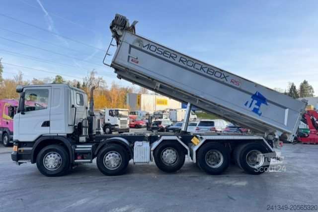 Kipper LKW SCANIA G490 10x4 2S Moser