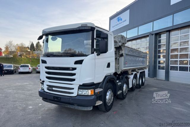 Camion benne SCANIA G490 10x4 2S Moser