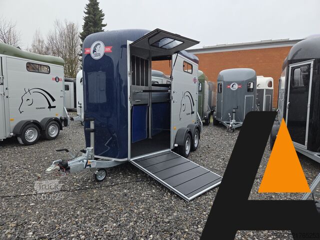 Remorcă pentru transport cai Cheval Liberté Touring Country 2,6t blue Sattelschrank