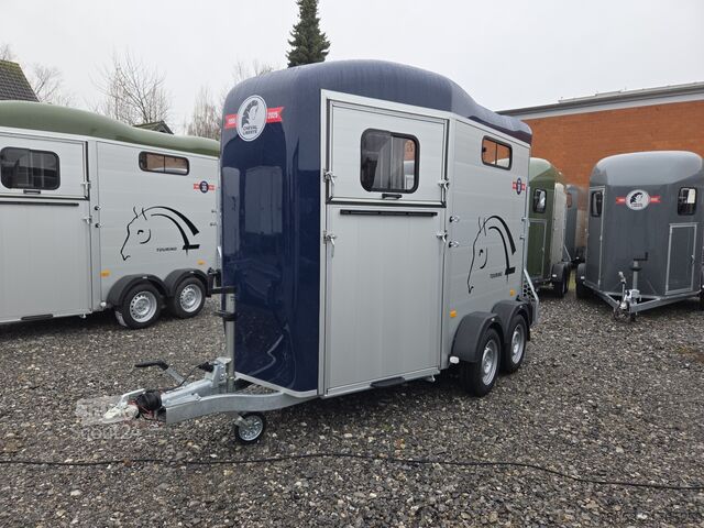 Remorcă pentru transport cai Cheval Liberté Touring Country 2,6t blue Sattelschrank