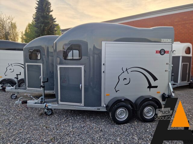 Pferdeanhänger Cheval Liberté GOLD ORIGINS Alu 2 Pferde Sattelkammer