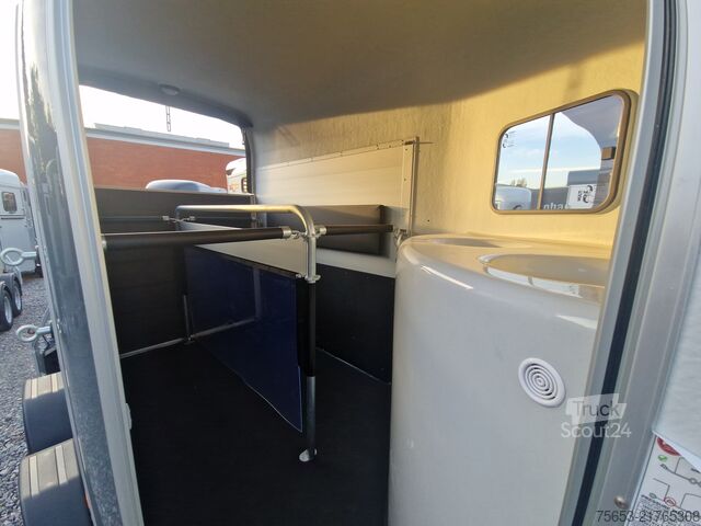 Pferdeanhänger Cheval Liberté GOLD ORIGINS Alu 2 Pferde Sattelkammer