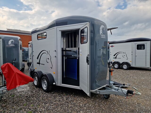 Atrelado de transporte de cavalos Cheval Liberté Touring Country SAKA irongrey Abholpreis