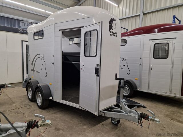 Pferdeanhänger Cheval Liberté Touring One single Horse Trailer Frontexit 1600kg Pullman brandnew