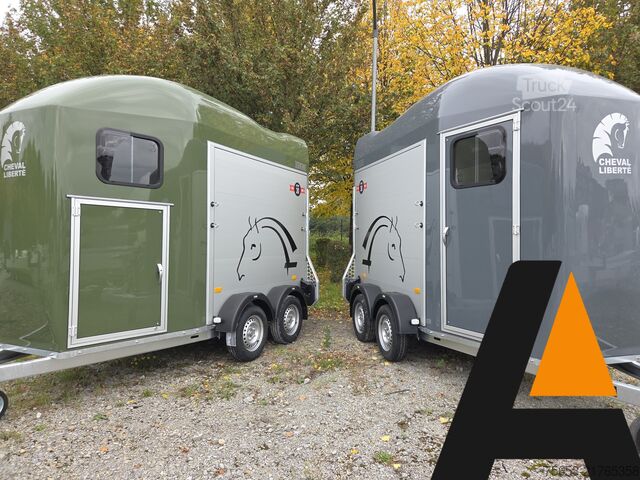 Pferdeanhänger Cheval Liberté Gold Origins One Sattelkammer Alu 1,5er