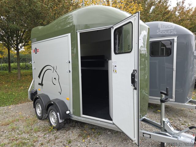 Pferdeanhänger Cheval Liberté Gold Origins One Sattelkammer Alu 1,5er