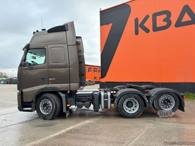 Standardní traktor Volvo FH 500 6x2 GLOBE XL / HYDRAULICS
