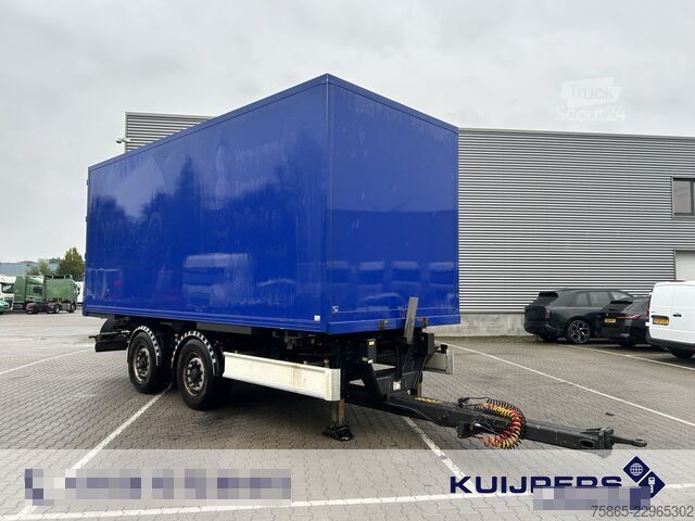 Koffer Fliegl TWP180 Wipkar / Mid Axle Trailer / BPW Disk / B...