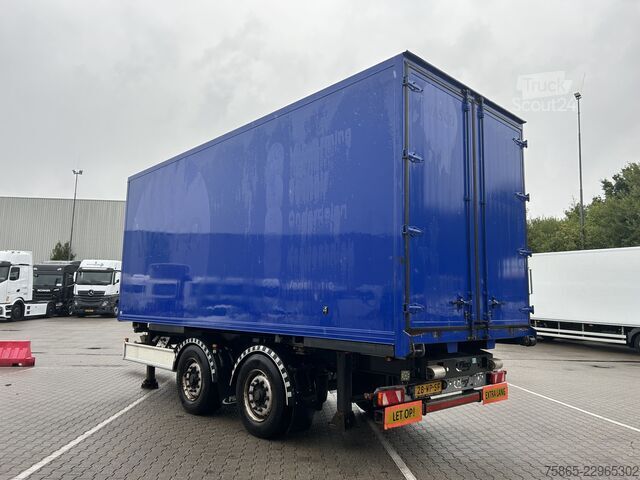 Koffer Fliegl TWP180 Wipkar / Mid Axle Trailer / BPW Disk / B...