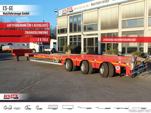 Lavbygd semitrailer FAYMONVILLE MAX Trailer MAX110 Semi-Tieflader