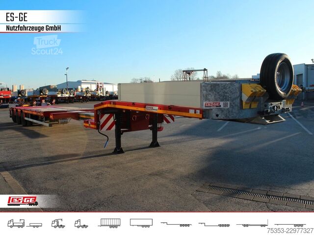 Lavbygd semitrailer FAYMONVILLE MAX Trailer MAX110 Semi-Tieflader