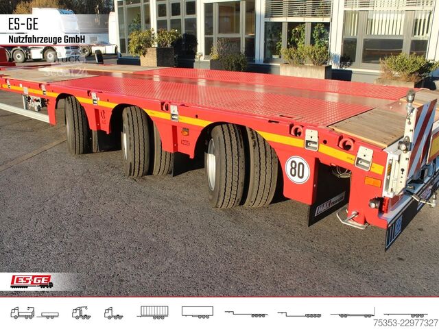 Lavbygd semitrailer FAYMONVILLE MAX Trailer MAX110 Semi-Tieflader