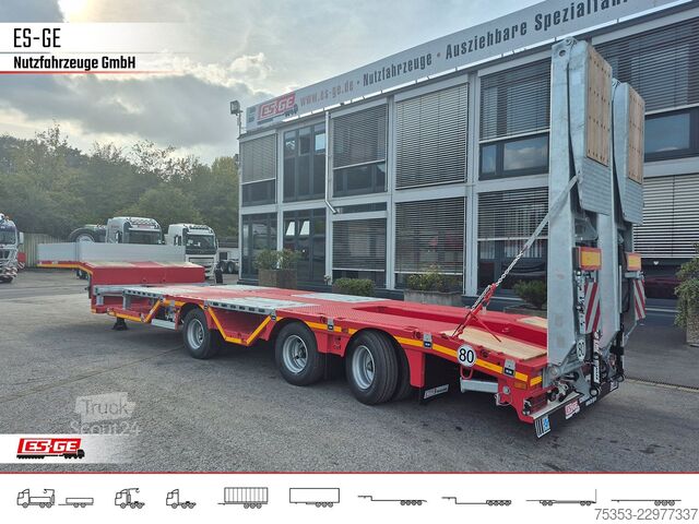 Lavbygd semitrailer FAYMONVILLE MAX Trailer MAX100 Semi-Tieflader Radmulden