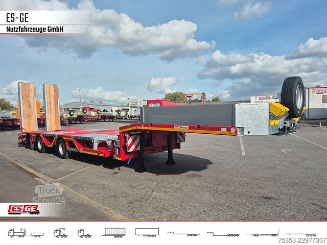 Lavbygd semitrailer FAYMONVILLE MAX Trailer MAX100 Semi-Tieflader Radmulden