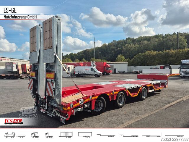 Lavbygd semitrailer FAYMONVILLE MAX Trailer MAX100 Semi-Tieflader Radmulden