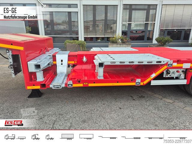 Lavbygd semitrailer FAYMONVILLE MAX Trailer MAX100 Semi-Tieflader Radmulden