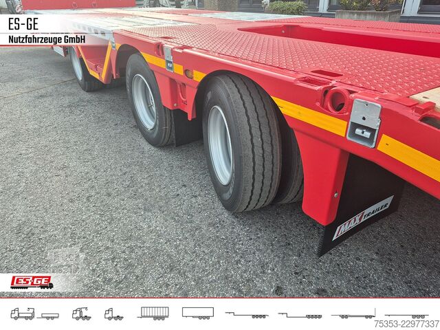 Lavbygd semitrailer FAYMONVILLE MAX Trailer MAX100 Semi-Tieflader Radmulden