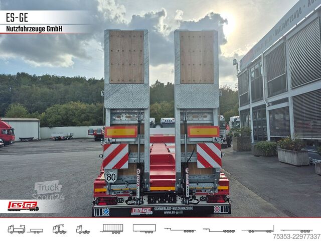 Lavbygd semitrailer FAYMONVILLE MAX Trailer MAX100 Semi-Tieflader Radmulden