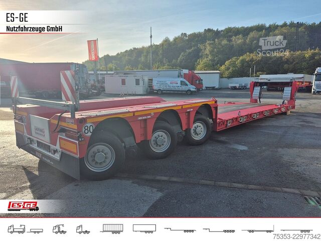 Lavbygd semitrailer FAYMONVILLE MAX Trailer MAX510 Tiefbett 3x12 t PA