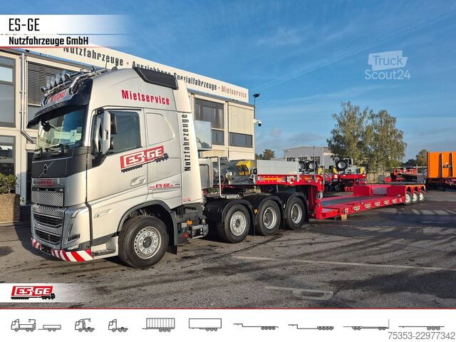 Lavbygd semitrailer FAYMONVILLE MAX Trailer MAX510 Tiefbett 3x12 t PA
