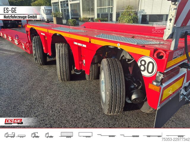 Lavbygd semitrailer FAYMONVILLE MAX Trailer MAX510 Tiefbett 3x12 t PA