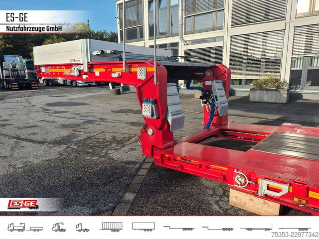 Lavbygd semitrailer FAYMONVILLE MAX Trailer MAX510 Tiefbett 3x12 t PA