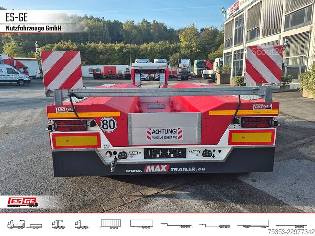 Lavbygd semitrailer FAYMONVILLE MAX Trailer MAX510 Tiefbett 3x12 t PA