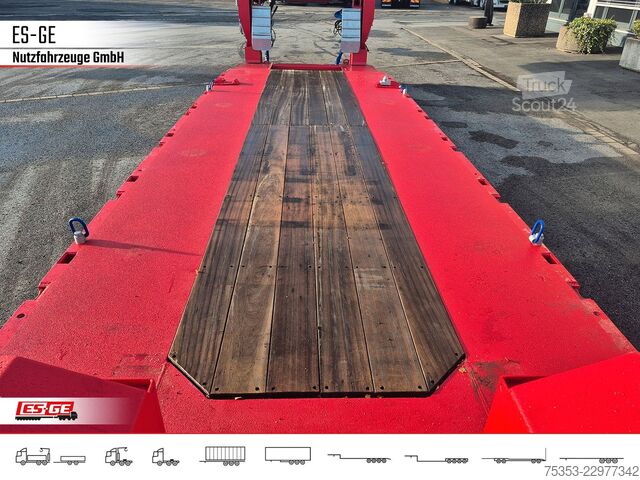 Lavbygd semitrailer FAYMONVILLE MAX Trailer MAX510 Tiefbett 3x12 t PA
