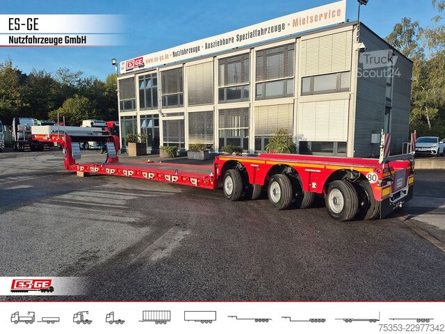 Lavbygd semitrailer FAYMONVILLE MAX Trailer MAX510 Tiefbett 3x12 t PA