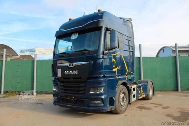 Standard nyergesvontató MAN TGX 18.520 4x2 BLS UNFALL XXL 2 x Tank Nr.: 117