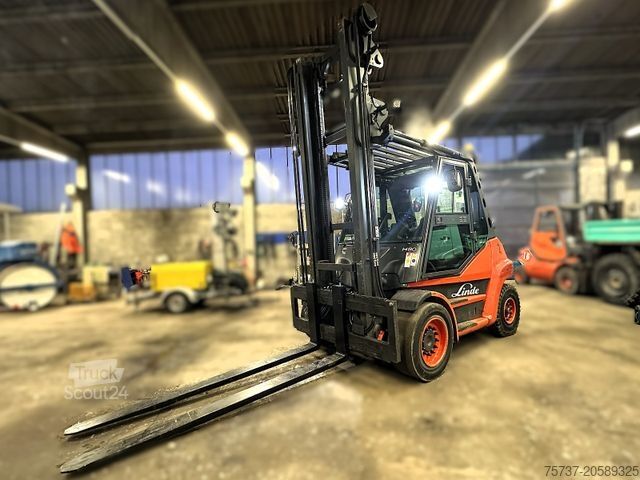 Chariot élévateur frontal LINDE H 80 T-02