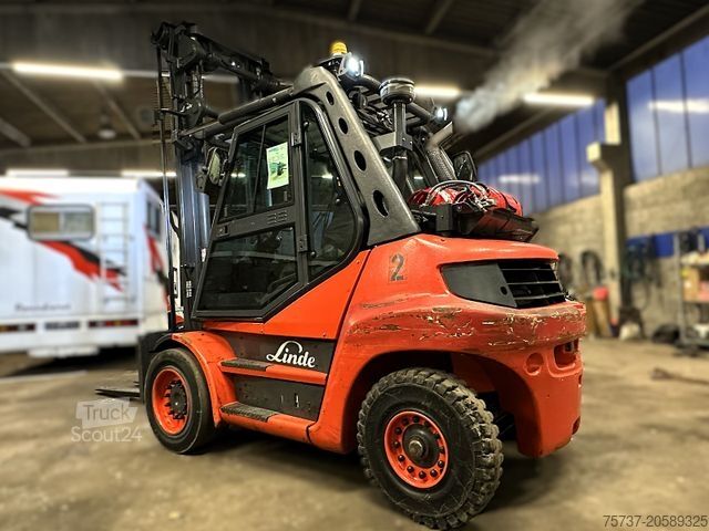 Chariot élévateur frontal LINDE H 80 T-02