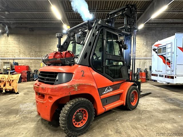 Chariot élévateur frontal LINDE H 80 T-02