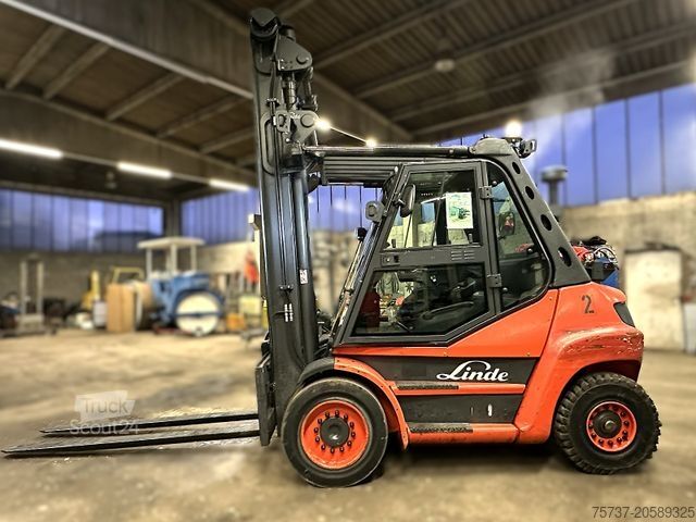 Chariot élévateur frontal LINDE H 80 T-02