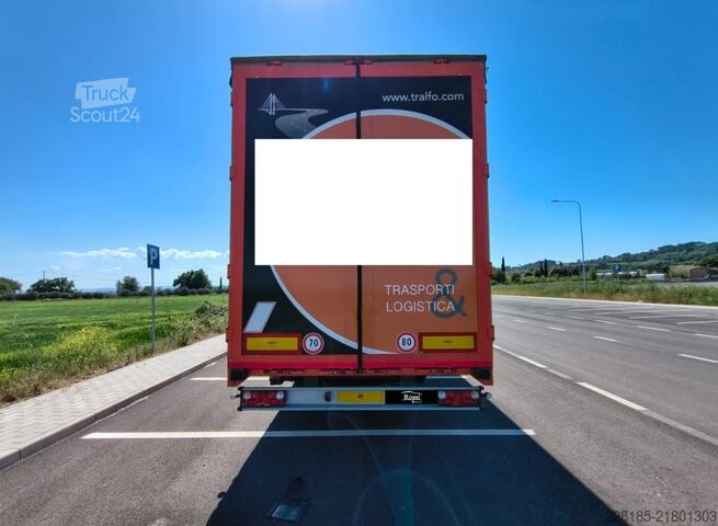 Reboque aberto com lona RIMORCHI BIGA SEA GRUPPO INDUSTRIALE